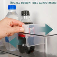 Transparent Refrigerator Side Door Organizer Dividers