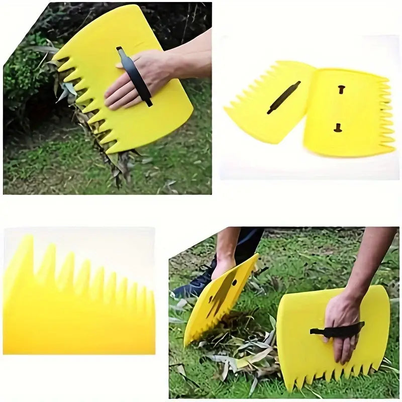 2 pieces leaf collection rakes, Gardening tools