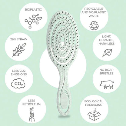 Multifunctional Curling, Styling & Detangling Hair Brush