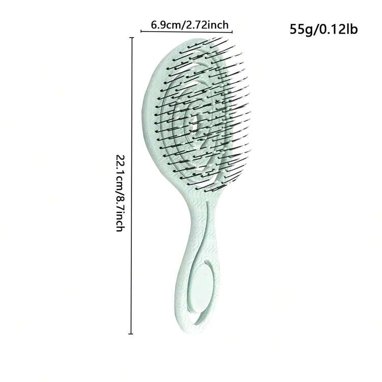 Multifunctional Curling, Styling & Detangling Hair Brush