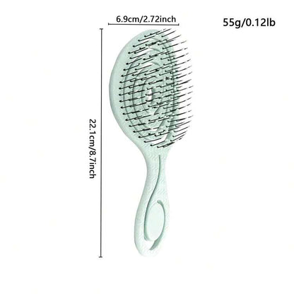 Multifunctional Curling, Styling & Detangling Hair Brush