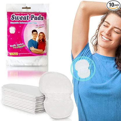 Pack of 10 Underarm Sweat Pads
