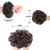 Synthetic Messy Bun Extension