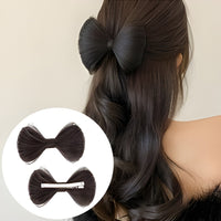 Chic Ribbon Hair Tie Clip – Elegant Hairpin Accessory