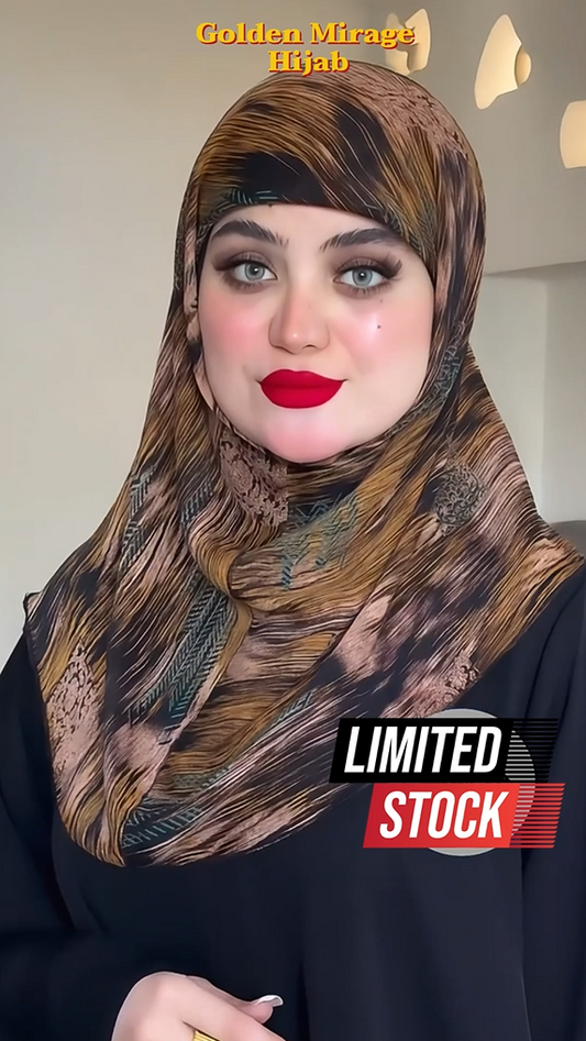Golden Mirage Hijab