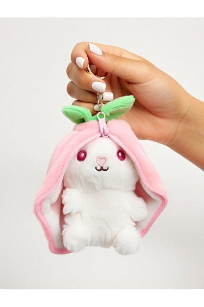 Cute Rabbit Keychain Plush