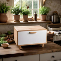 Bamboo Bread Cabinet
