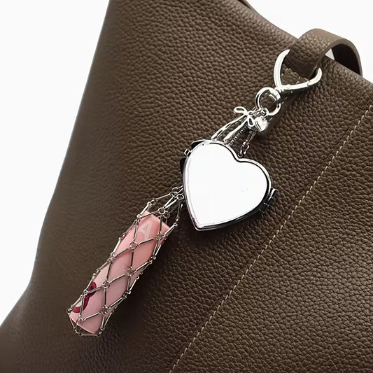 Lipstick Holder Keychain