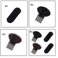 Invisible Fluffy Hair Clip ( Pack of 4 )