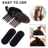Invisible Fluffy Hair Clip ( Pack of 4 )