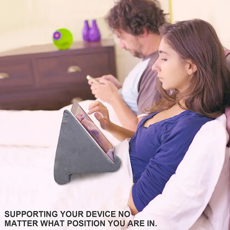 Moblie & tablet Pillow with Stand