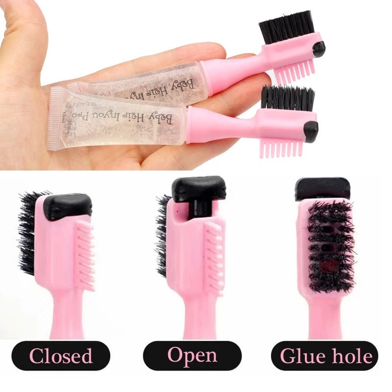 Baby Hair Edge Control Gel Brush