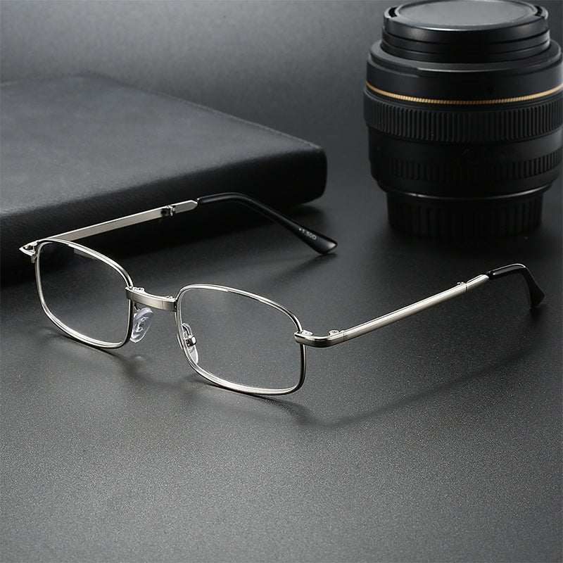 Portable Folding Metal Reading Glasses