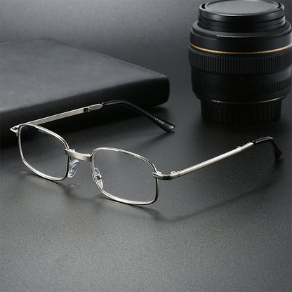 Portable Folding Metal Reading Glasses