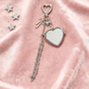 Lipstick Holder Charm Keychain