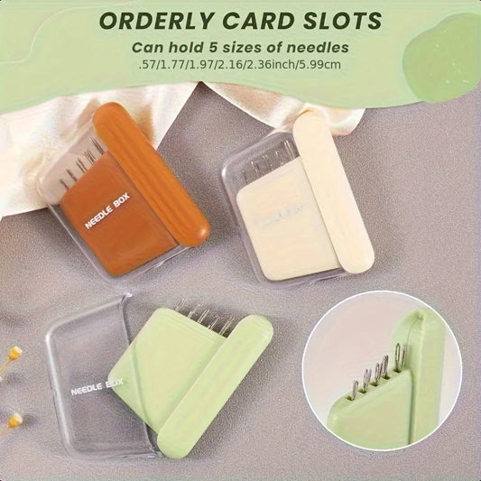 Portable Travel Magnetic Sewing Needle Case