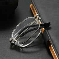 Portable Folding Metal Reading Glasses