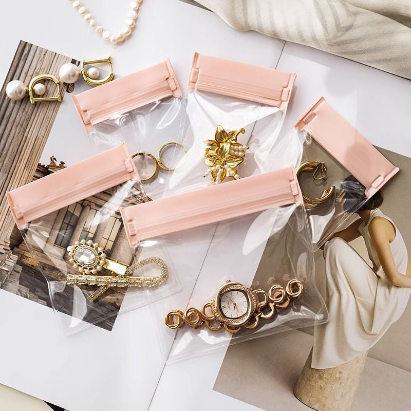 Transparent Waterproof  Jewelry Storage Zip Bag