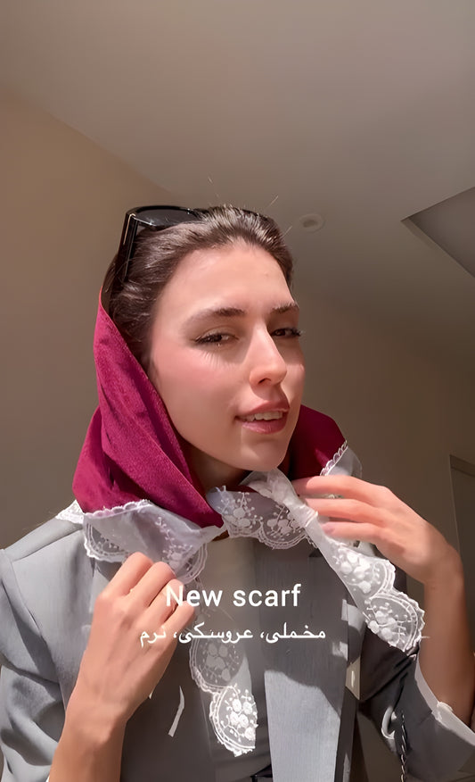 Blush Charm Scarf