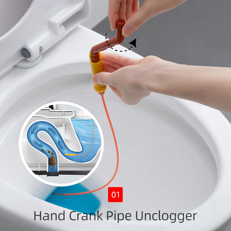 FlexiClean Rotating Drain Brush