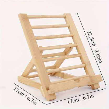 Wooden Book ,Tablet & Mobile Phone Stand