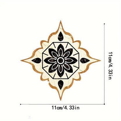 Vintage Floral Ceramic Tile Stickers
