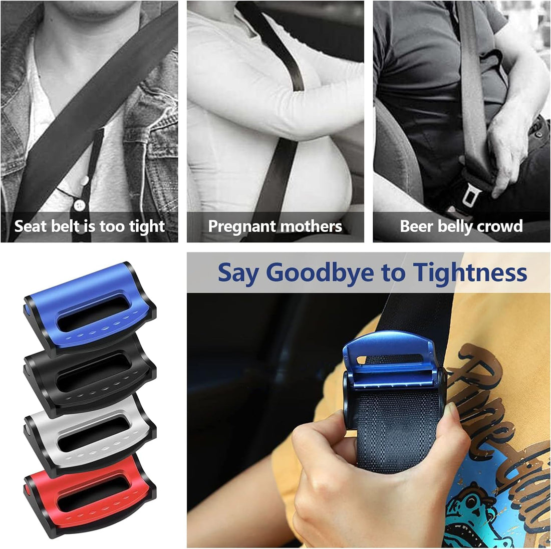 Seat Belt Clip Adjuster