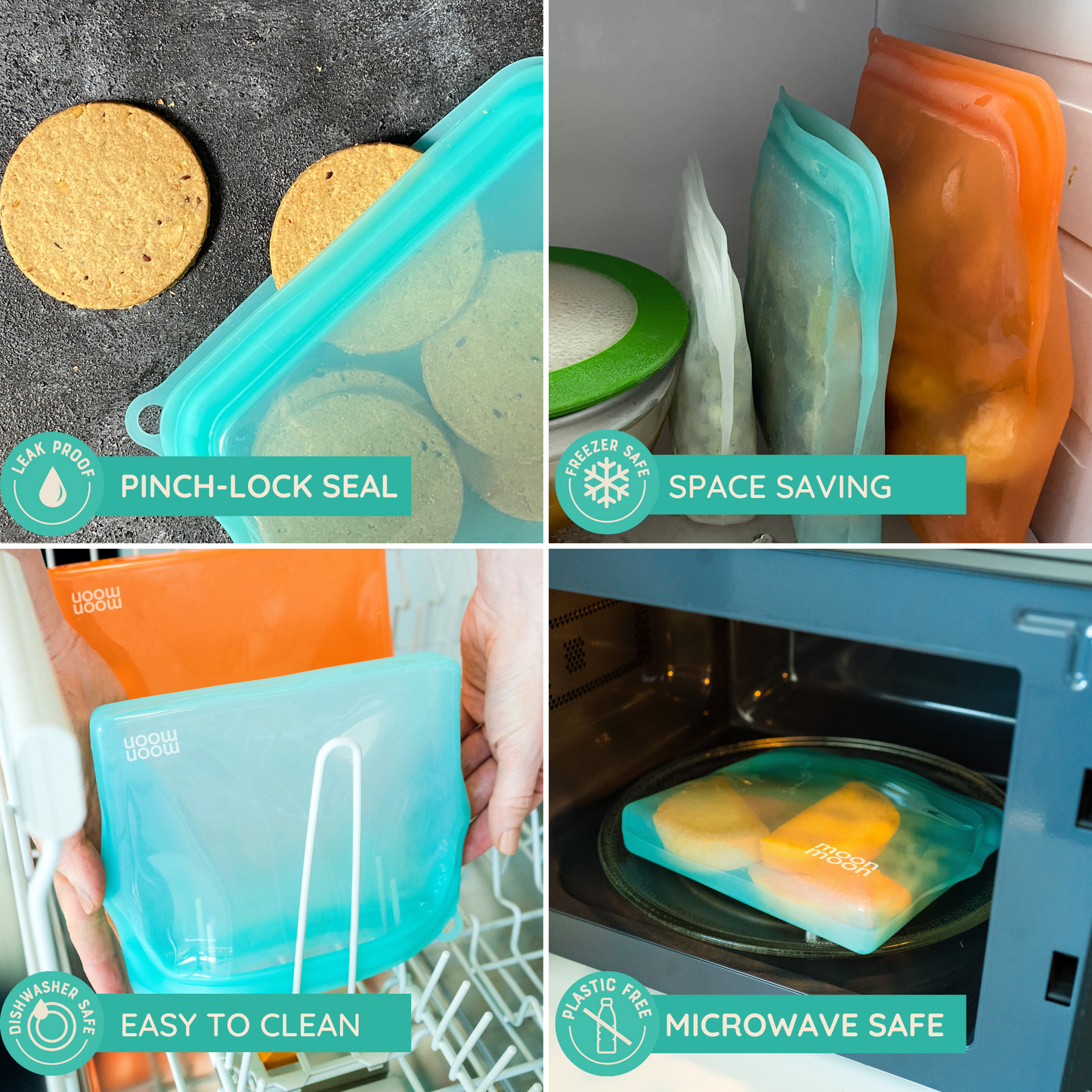 Platinum Silicone Reusable Storage Bag