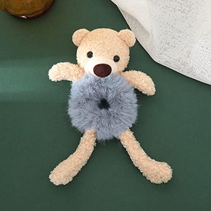 Soft Plush Rabbit Hair Tie