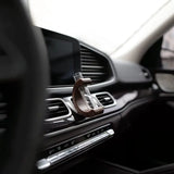 Mini Glass Car Flower Vase Vent Clip