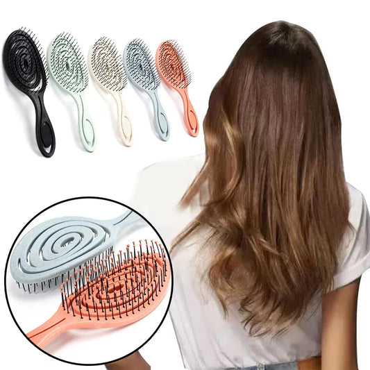 Foldable Soft Bristle Hairbrush