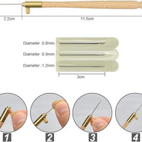 Hand Embroidery Hook For Beading & Stitching