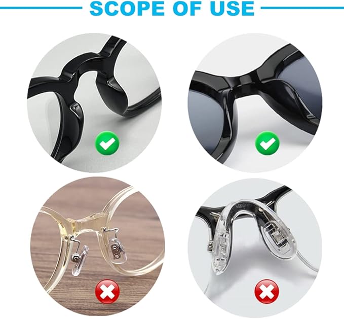 Silicone Eyeglasses Nose Pads