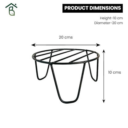 Craft Castle Elegant Iron Flower Pot Stand