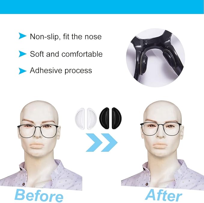 Silicone Eyeglasses Nose Pads