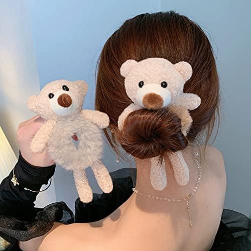 Soft Plush Rabbit Hair Tie