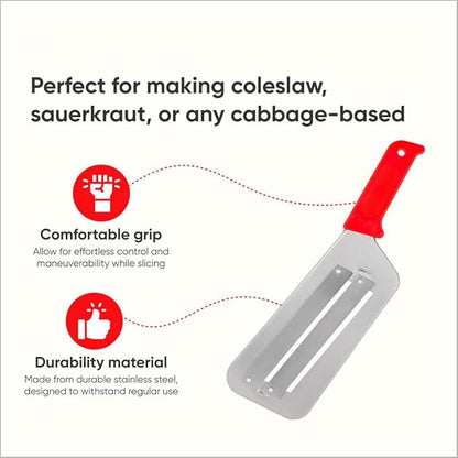 Double 2 Slice Blade Vegetable Cutter Cabbage Shredder