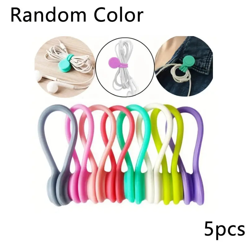 Silicone Magnetic Cable Winder