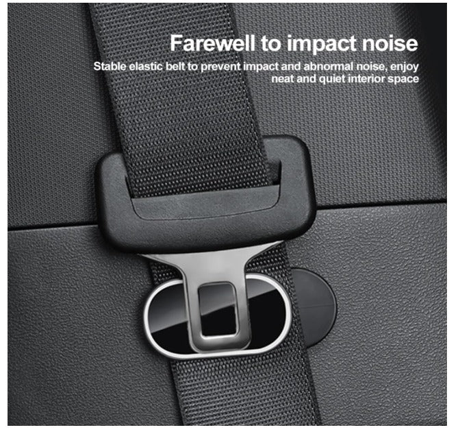 Car seatbelt buckle insert/stopper