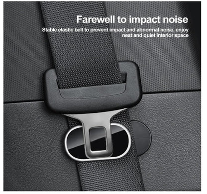 Car seatbelt buckle insert/stopper