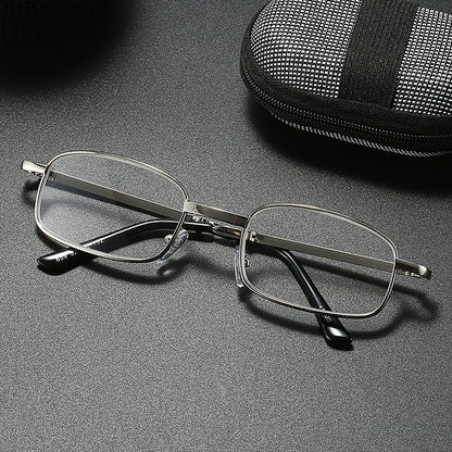 Portable Folding Metal Reading Glasses