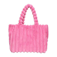 Women Stylish Fluffy Heart Shoulder Bag