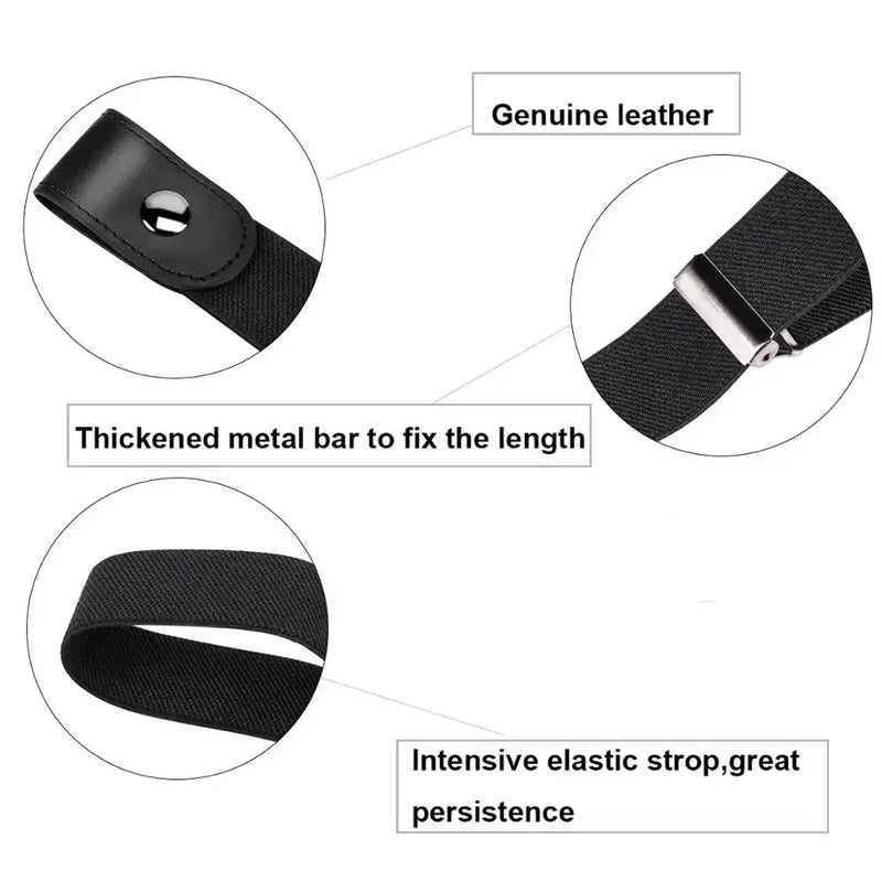 No Buckle Waist Belt