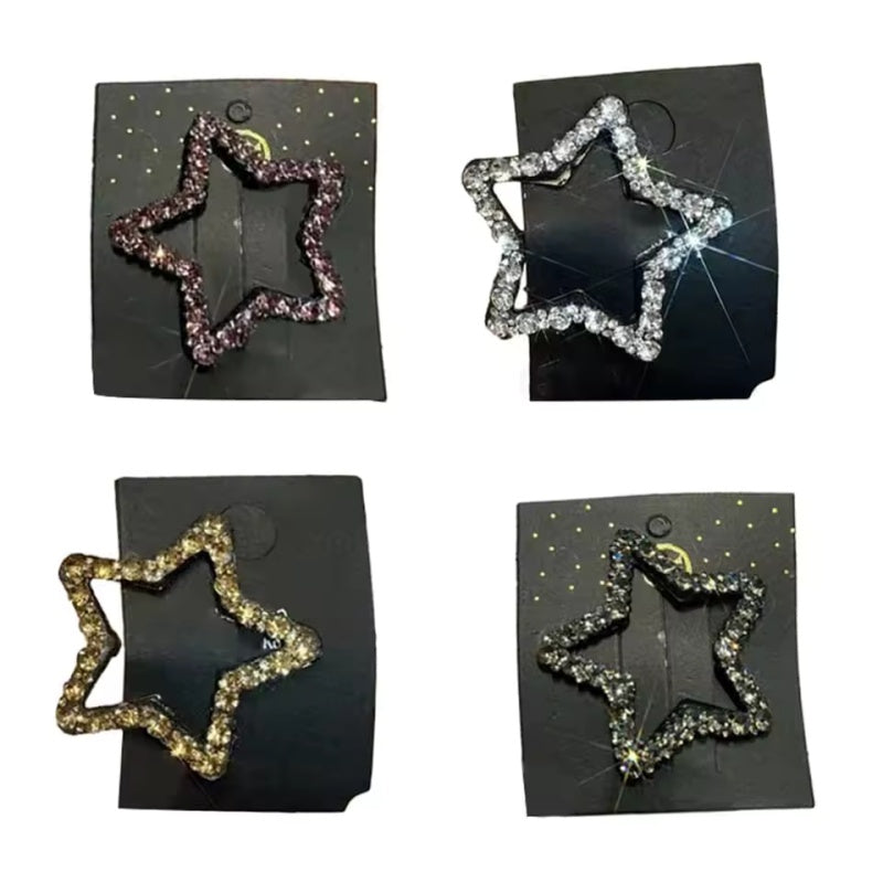 Cute Star Rhinestone Hair Clip