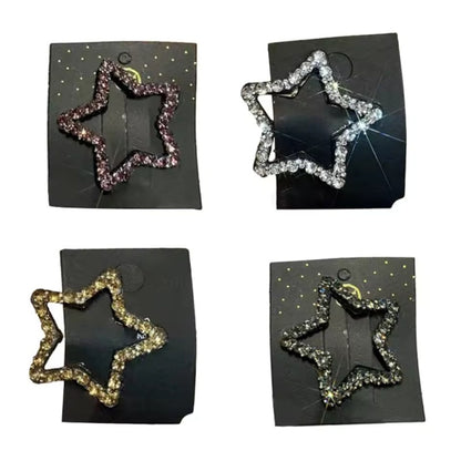 Cute Star Rhinestone Hair Clip