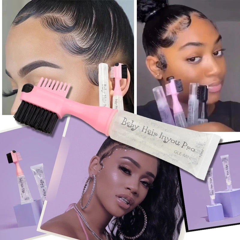 Baby Hair Edge Control Gel Brush