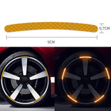 20pcs Car Wheel Hub Reflective Sticker