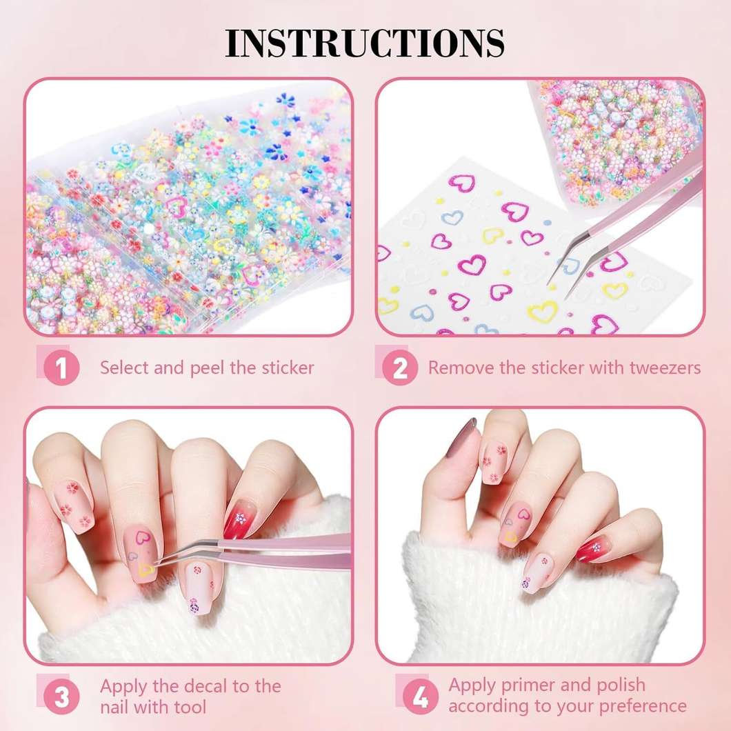 Unique Nails Art Stickers