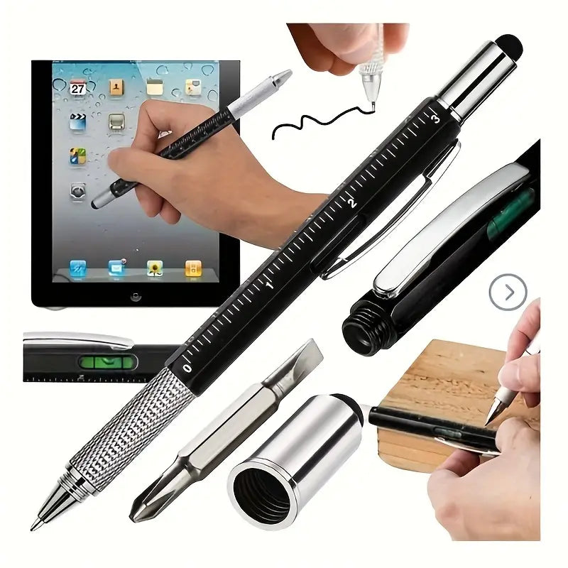 6-in-1 Multi Functional Creative Tool Pen