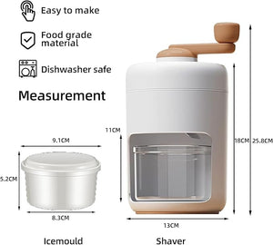 Portable Ice Crusher & Snow Cone Maker